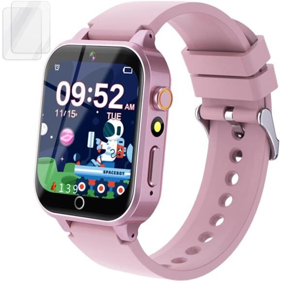 Kids Smart Watch Gift for Girls Age 5-12, 26 Games HD Touch Screen Watches with - Picture 1 of 7